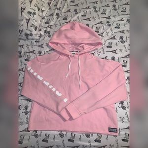 PINK Victoria’s Secret Cropped Hoodie NWT